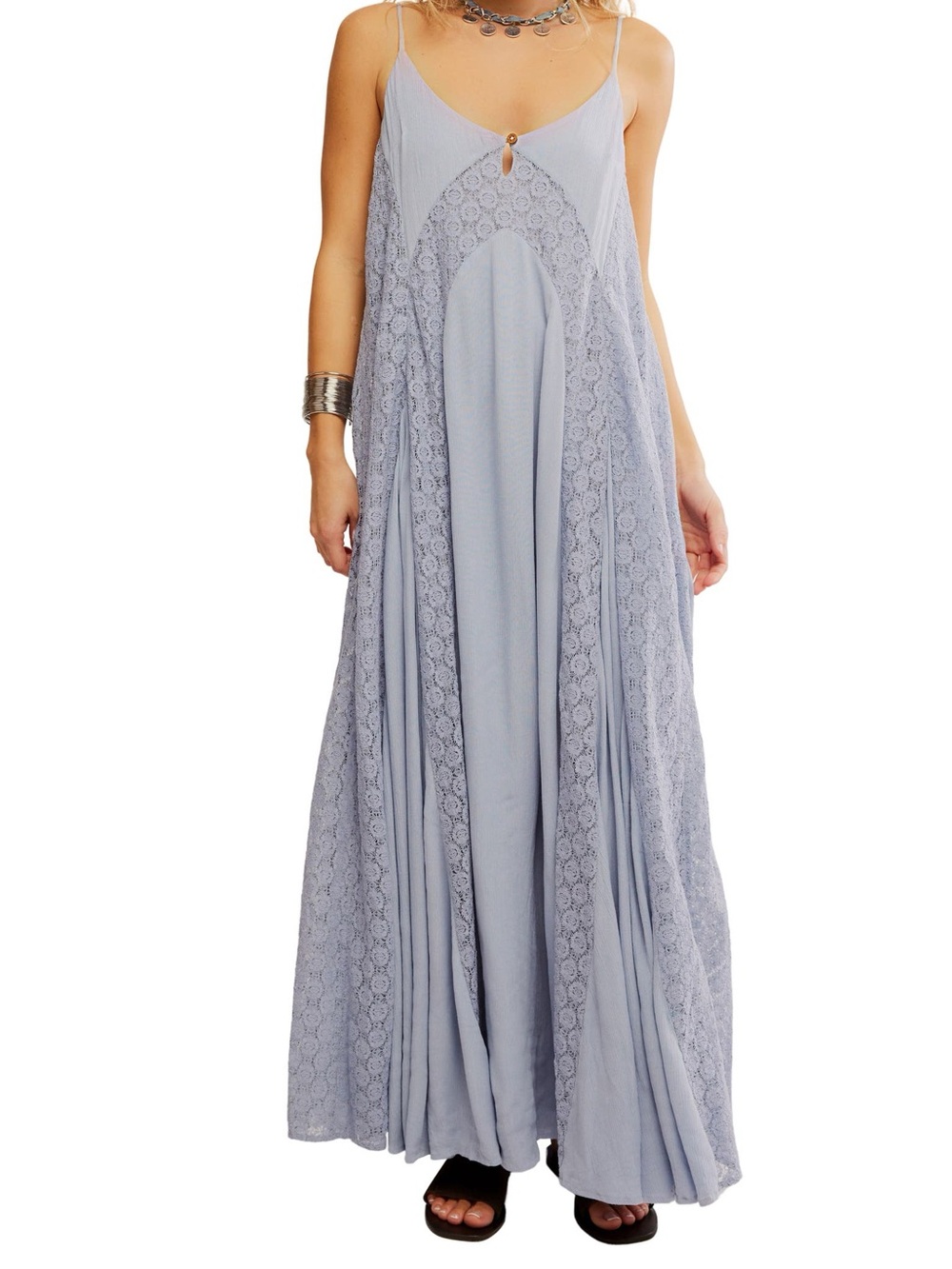 Free People Trail of Flowers Maxi Dress – Size Medium